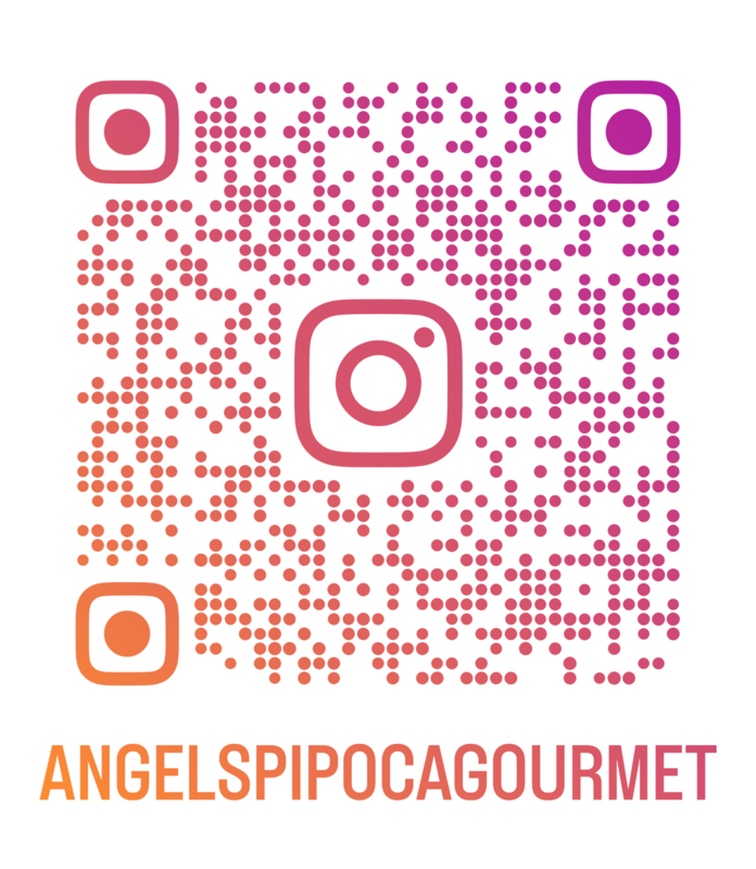 QR Code do Instagram @angelspipocagourmet